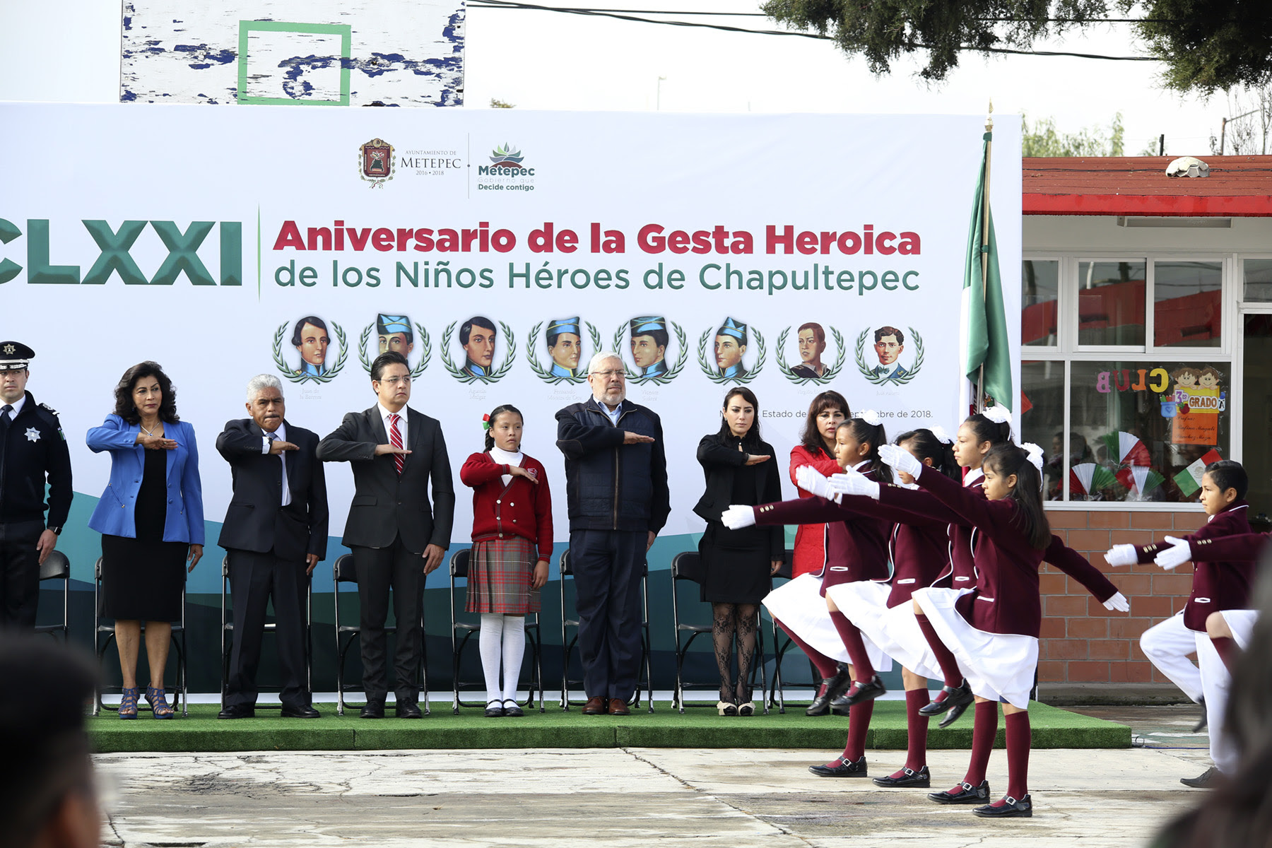 CONMEMORA METEPEC GESTA HEROICA DE LOS NIÑOS HÉROES Por La Libre Edomex